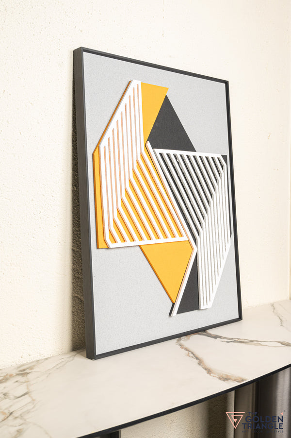 Drift Textured Sandstone Wall Art Frame  - Small