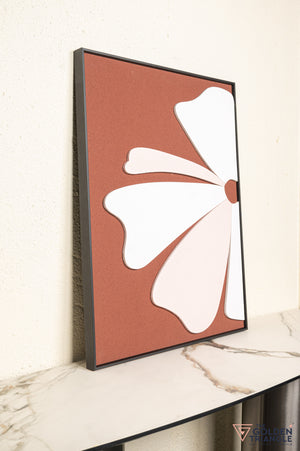 Shiro Textured Sandstone Wall Art Frame - Small