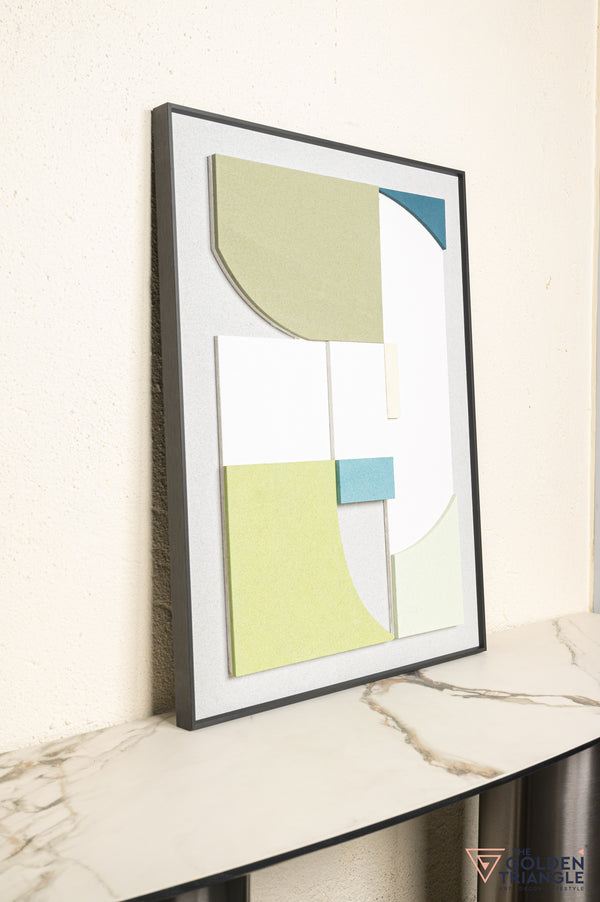 Nimbus Textured Sandstone Wall Art Frame  - Small