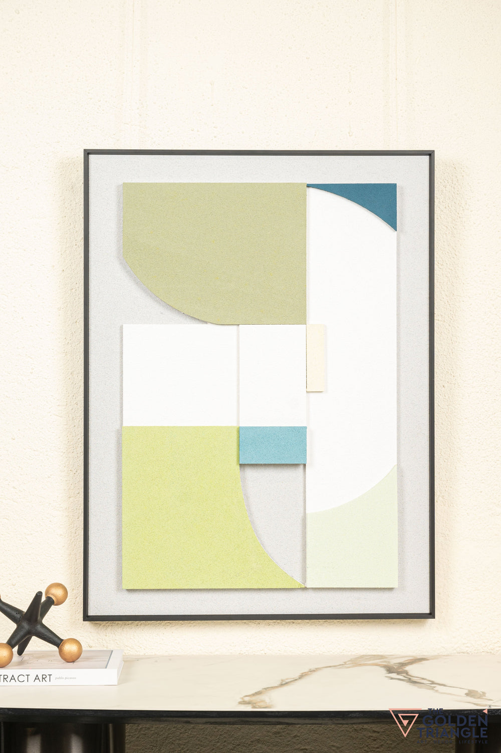 Nimbus Textured Sandstone Wall Art Frame  - Small