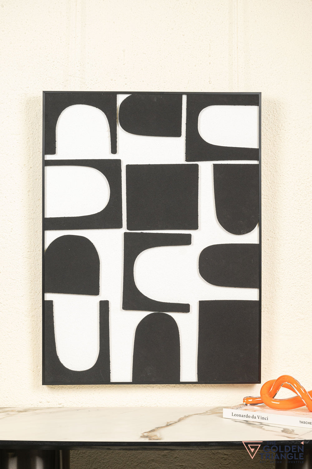 Alba Textured Sandstone Wall Art Frame - Small