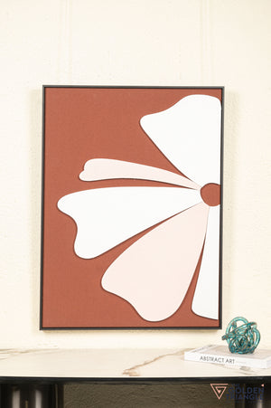 Shiro Textured Sandstone Wall Art Frame - Small