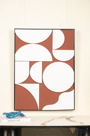 Ebony Textured Sandstone Wall Art Frame - Small