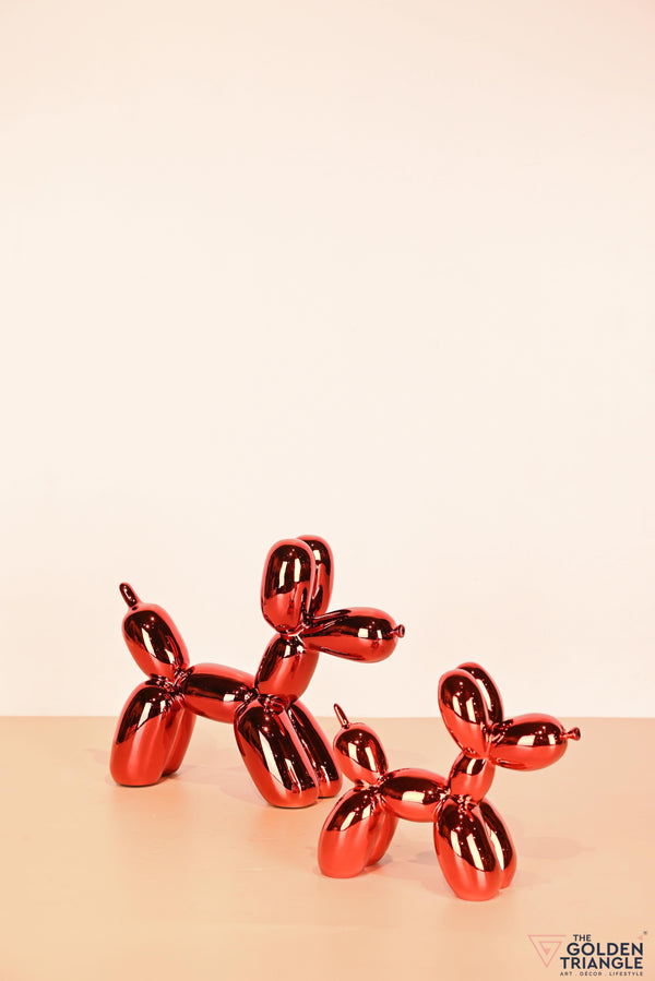 Metallic Balloon Dog Artefact
