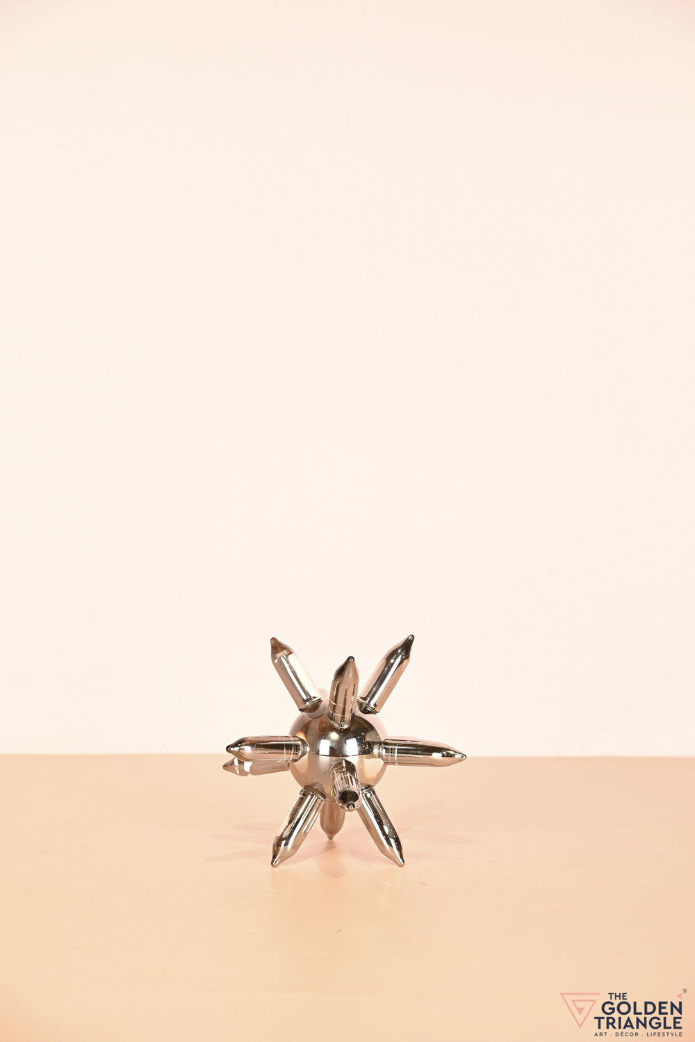 Lucion Glass Spiked Tabletop Decor