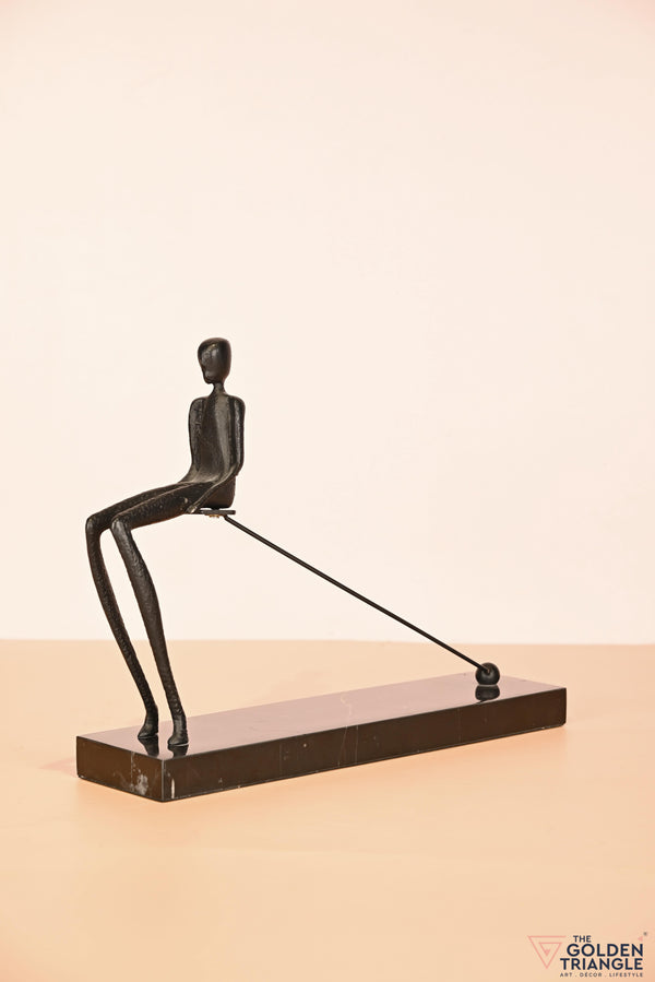 Thorne Sculpture on a Marble Base