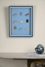 3D Sneakers Frame - Blue