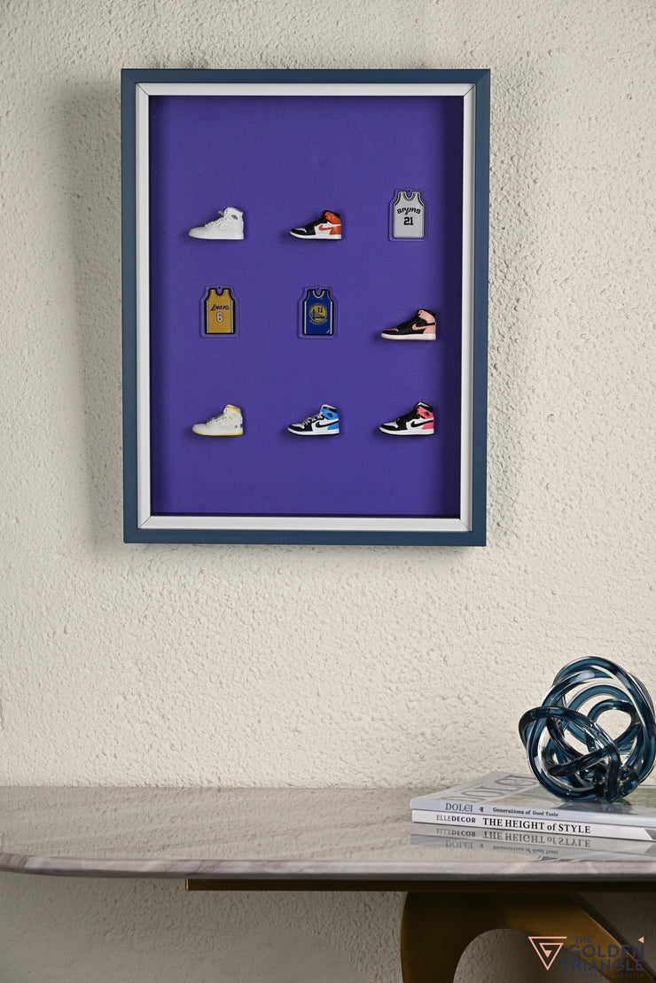 3D Sneakers Frame - Purple