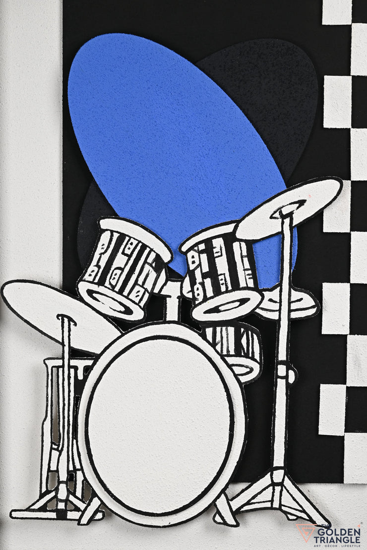 Drums Wall Art Frame