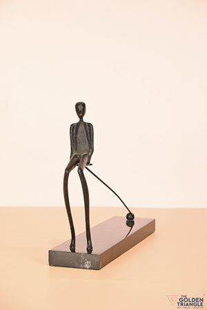 Thorne Sculpture on a Marble Base
