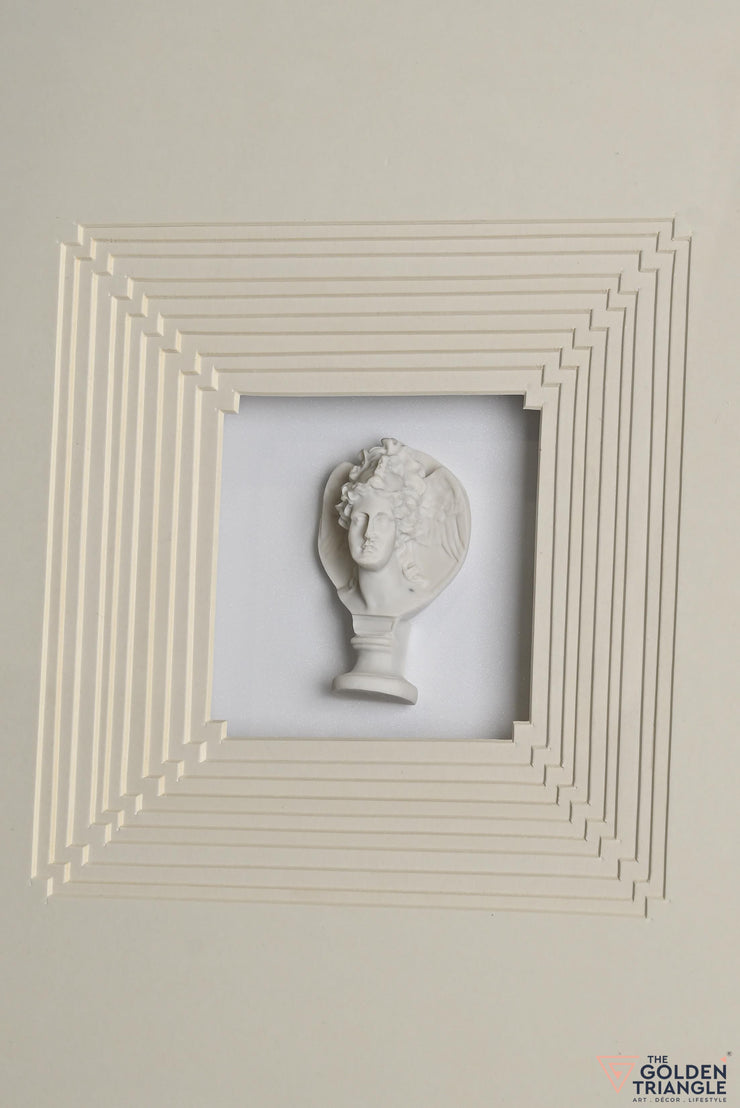 3D Roman Art Frame - Gold