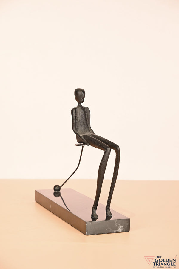 Thorne Sculpture on a Marble Base