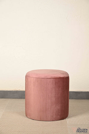Ciara Suede Storage Pouffe