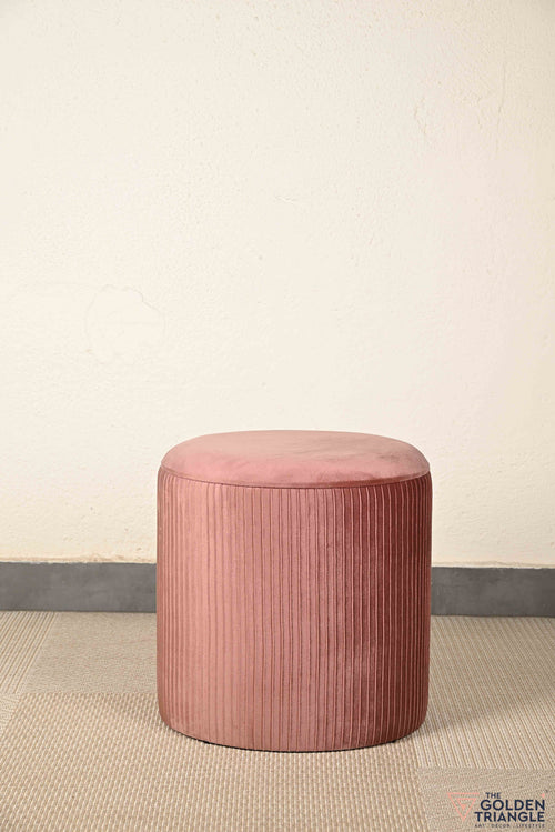Ciara Suede Storage Pouffe