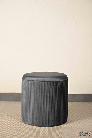 Ciara Suede Storage Pouffe