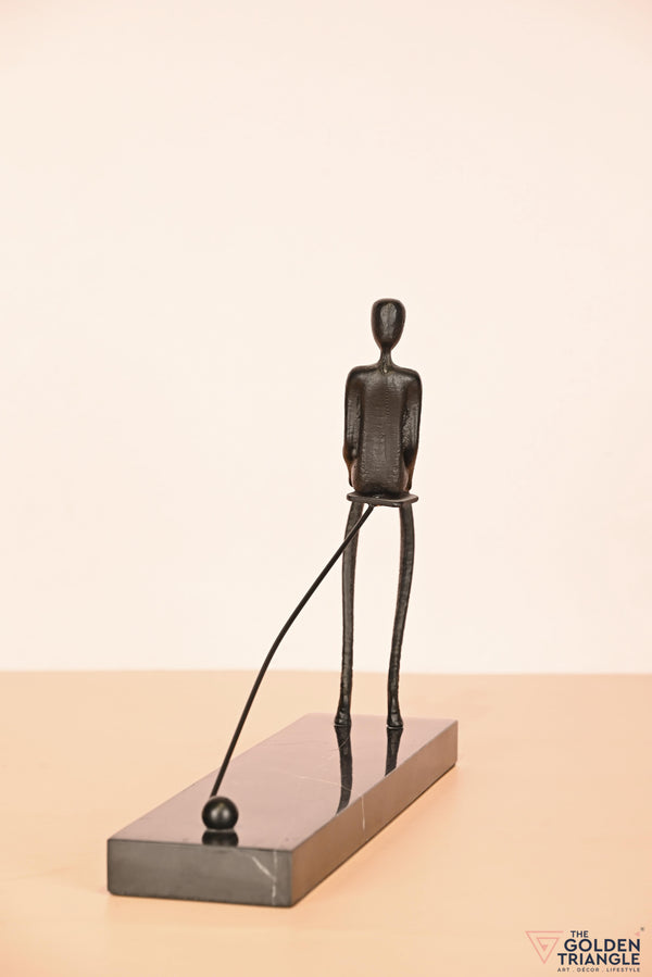 Thorne Sculpture on a Marble Base