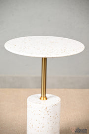 Orcia Terrazzo Marble Side Table
