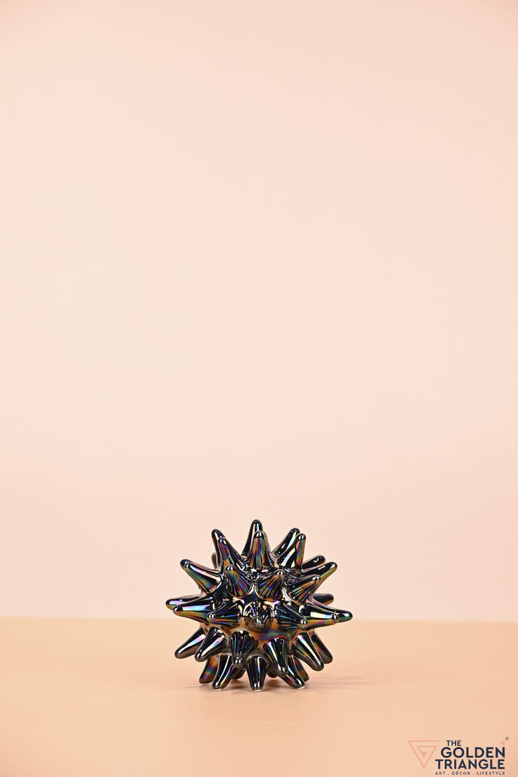 Sea Urchin Tabletop Decor - Blue Pearl