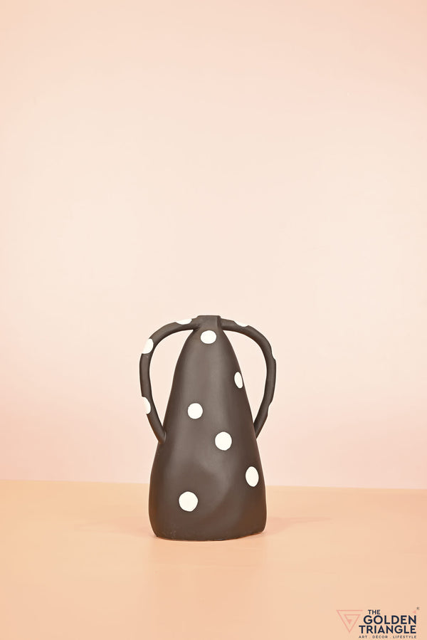 Yumi Ceramic Vase - Black