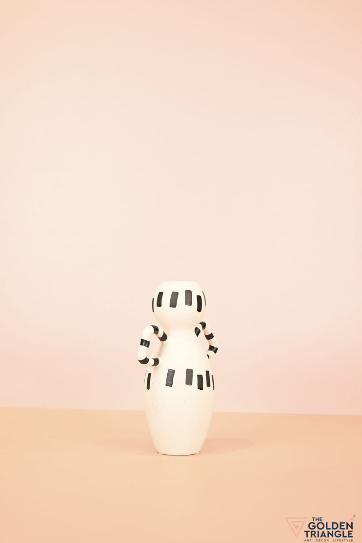 Sakura Ceramic Vase - White