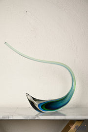 Azure Glass Sculpture
