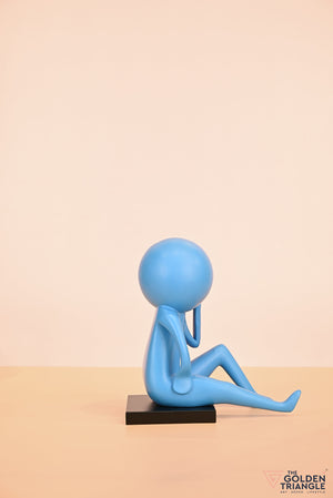 Zoobles - Sitting Artefact - Blue