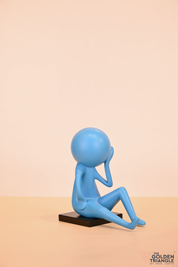 Zoobles - Sitting Artefact - Blue