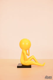 Zoobles - Sitting Artefact - Yellow