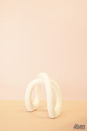 Infinity Knot Tabletop Artefact - White
