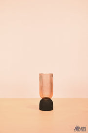 Meadowlark Two-tone Glass Vase