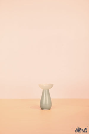 Willow Glass Vase - Blue