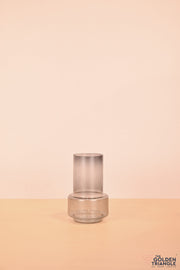Radiance Glass Vase - Smoke