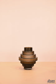 Lor Lantern Glass Vase - Smoke
