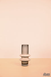 Savannah Glass Vase - Smoke