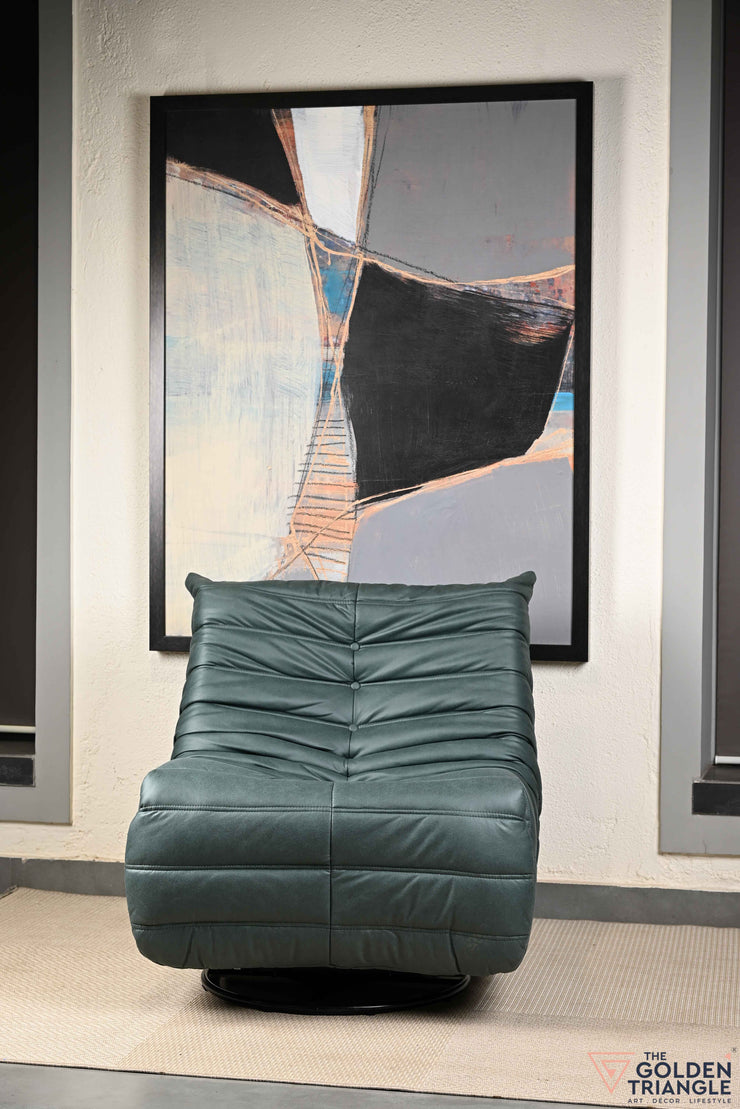 Infinita Swivel Recliner Lounger - Green