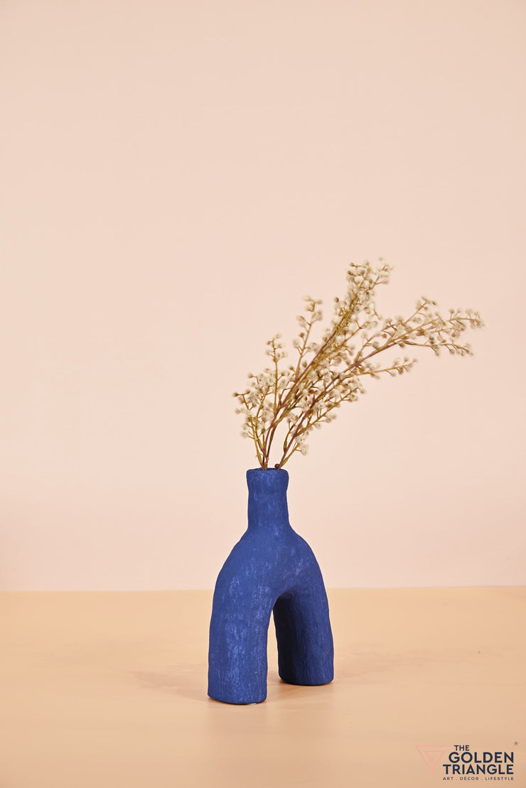 Utopia Ceramic Vase - Blue