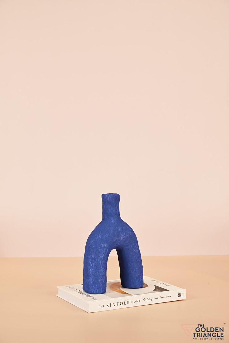 Utopia Ceramic Vase - Blue
