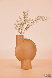Yoichi Ceramic Vase - Yellow