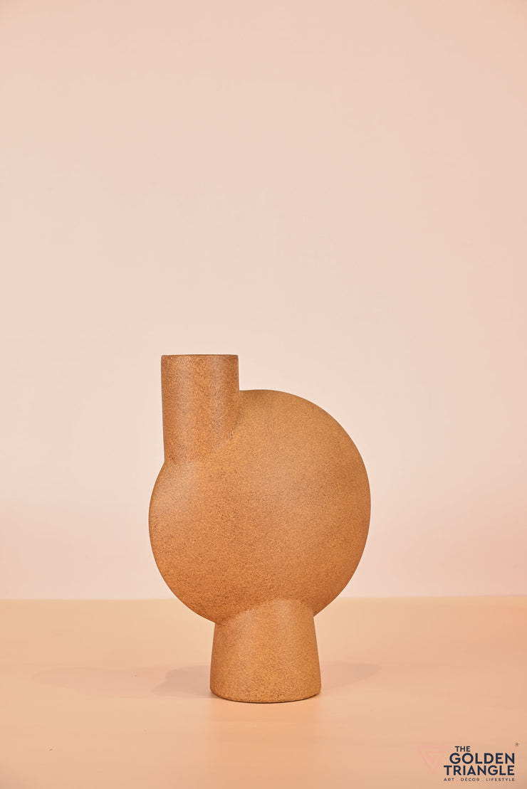 Yoichi Ceramic Vase - Yellow