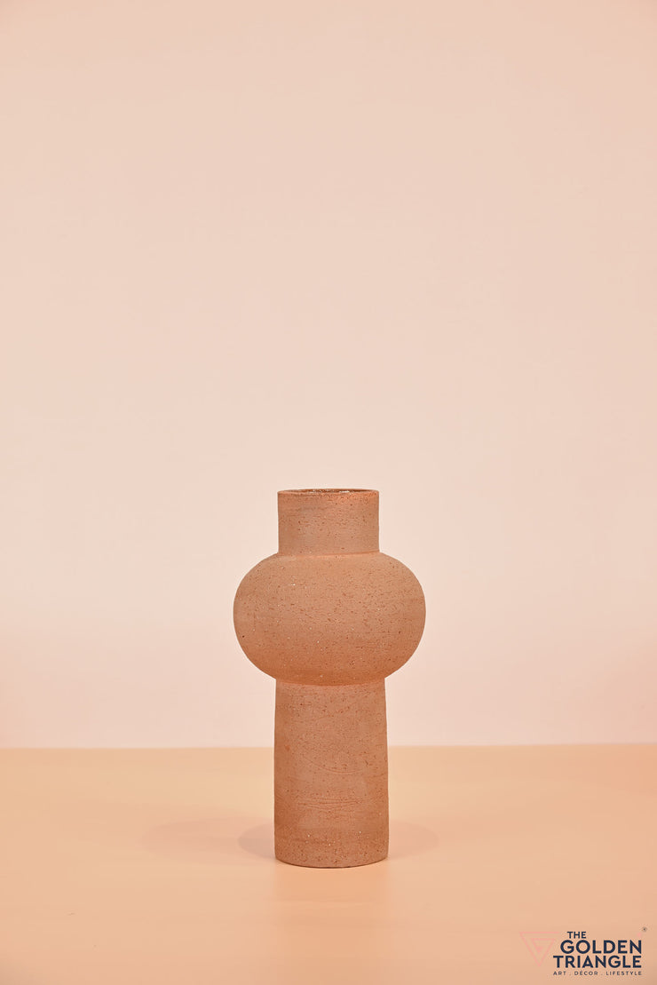 Akira Ceramic Vase - Rust