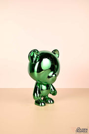 Electroplated Baby Bear - Green