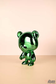 Electroplated Baby Bear - Green