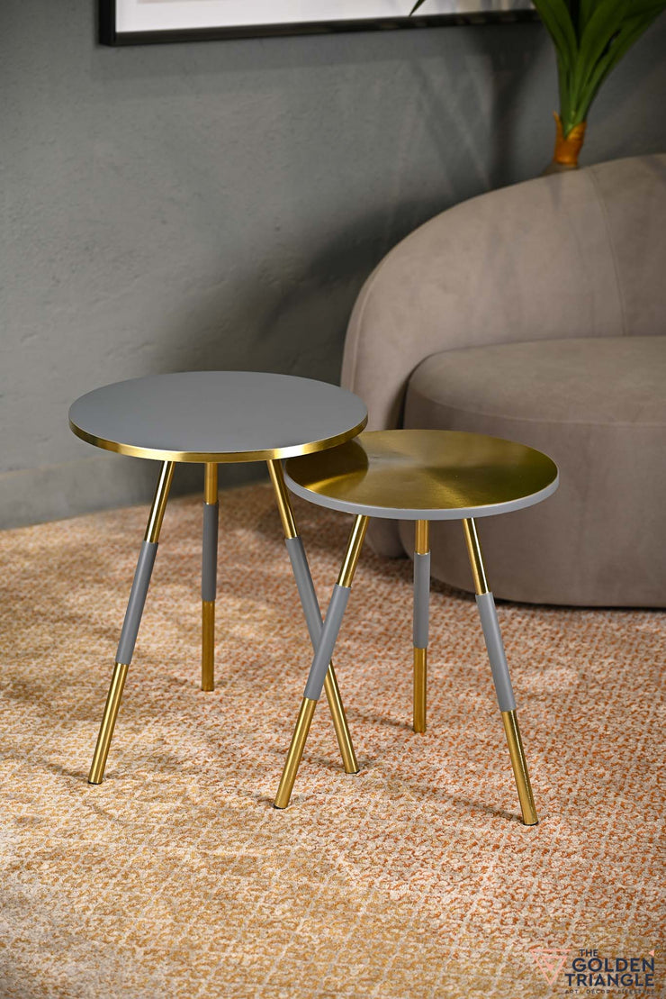 Celestia Side Table - Set of 2 - Gray