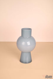 Vetro Belly Vase - Tall - Baby Blue