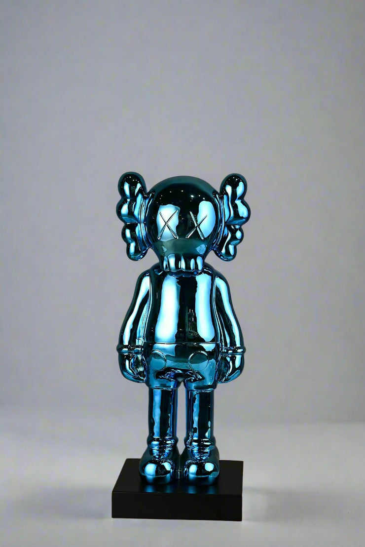 Companion - Electroplated Standing Figurine - Blue