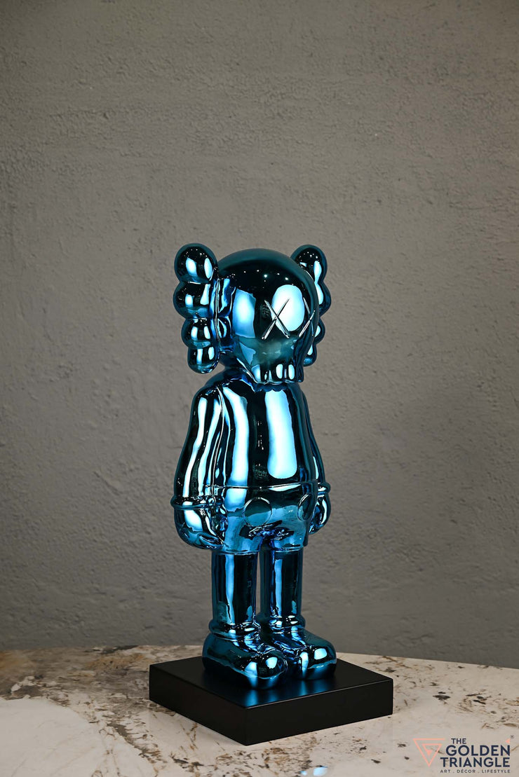 Companion - Electroplated Standing Figurine - Blue