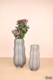 Fresh Frond Glass Vase