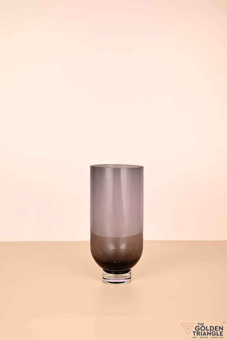 Demy Glass Vase - Smoke