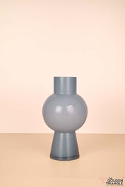 Vetro Belly Vase - Tall - Baby Blue