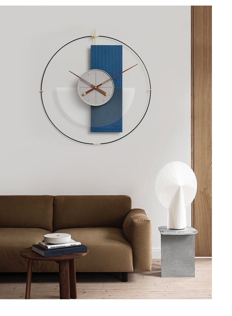 Mizpah Wall Clock - Blue